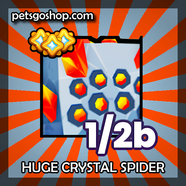 Huge Crystal Spider