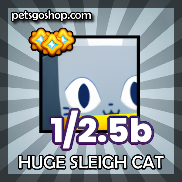 Huge Sleigh Cat