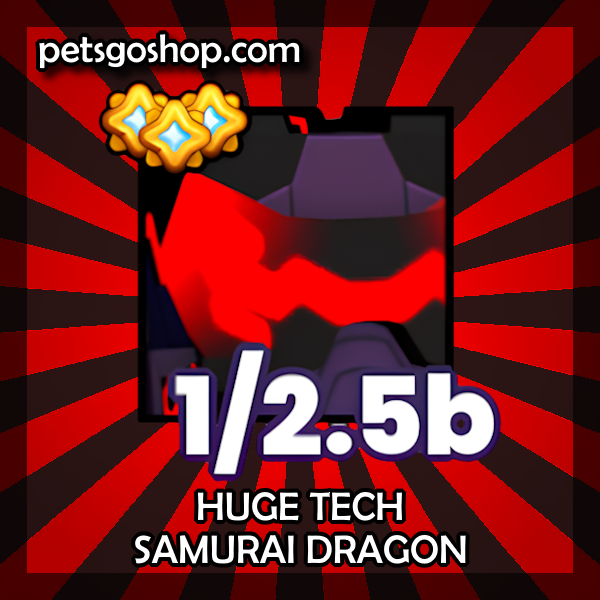 Huge Tech Samurai Dragon