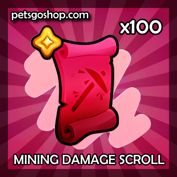 Mining Damage Scroll [x100]