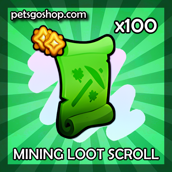 Mining Loot Scroll [x100]