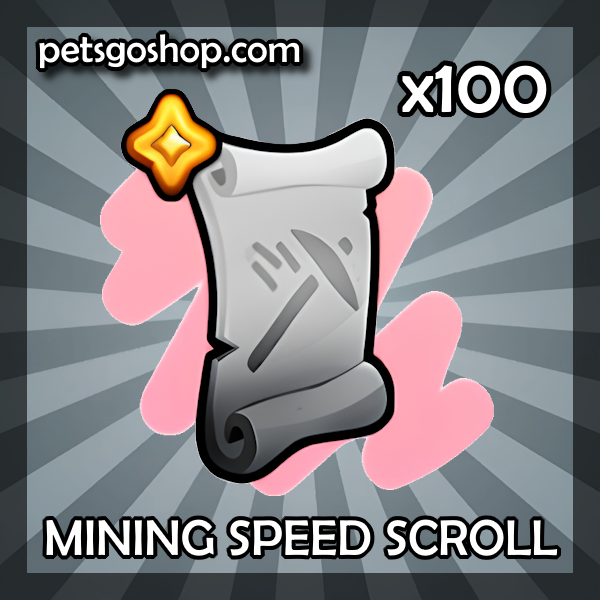 Mining Speed Scroll [x100]