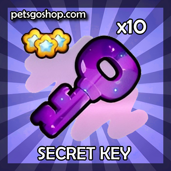 An image of a Secret Key in the popular ROBLOX game Pets GO.