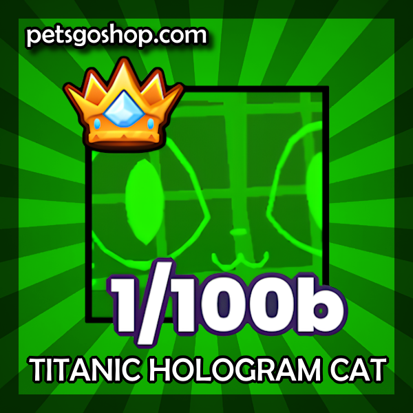 Titanic Hologram Cat