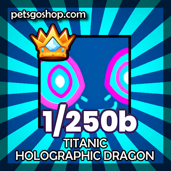 Titanic Holographic Dragon